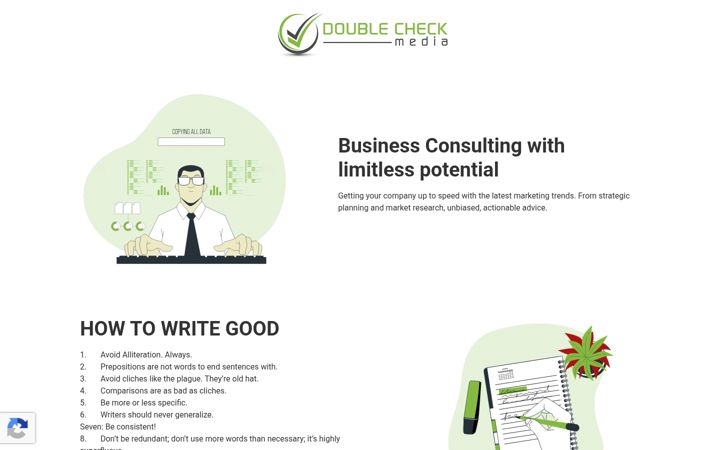Screenshot of doublecheck.media