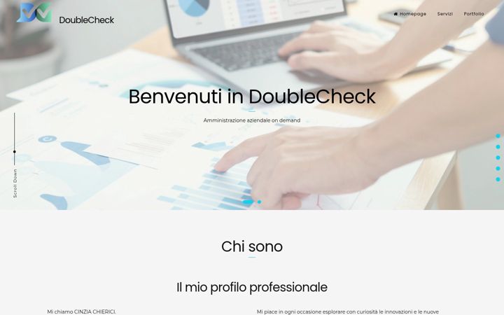Screenshot of doublecheckadmin.it