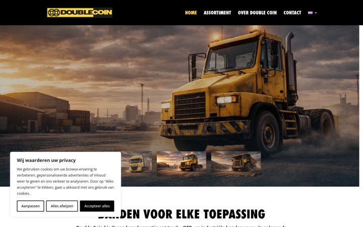 Screenshot of doublecoineurope.com