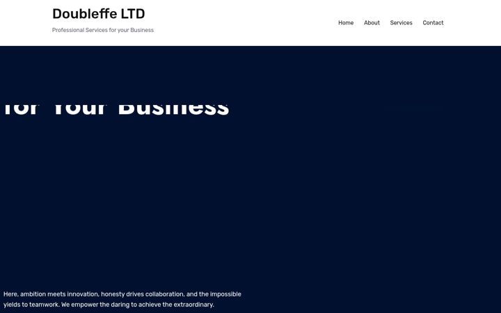 Screenshot of doubleffe.co.uk