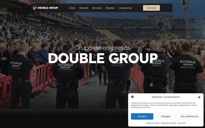 Screenshot of doublegroup.es