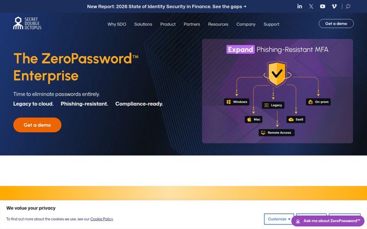 Screenshot of doubleoctopus.com
