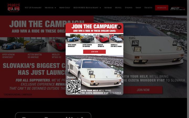 Képernyőkép: doubleredcars.eu