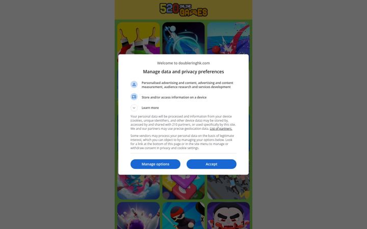 Screenshot of doubleringhk.com