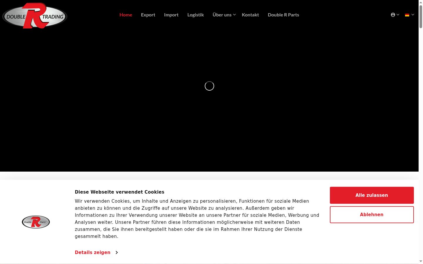 Sutikimo reklamjuostės, rodytos prieš bet kokią sąveiką, ekrano kopija