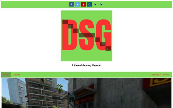 Screenshot of doublesetgaming.com