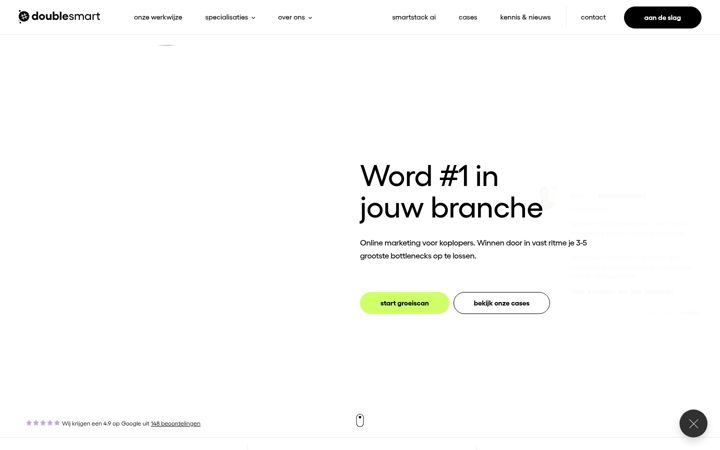 Screenshot of doublesmart.nl