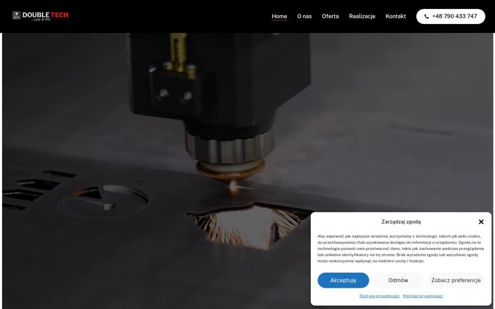 Snímek obrazovky doubletech.pl