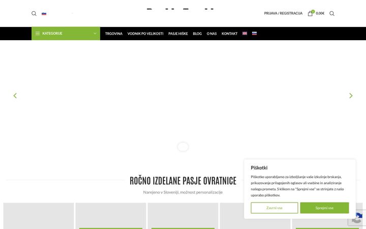 Screenshot of doubletroubledog.com