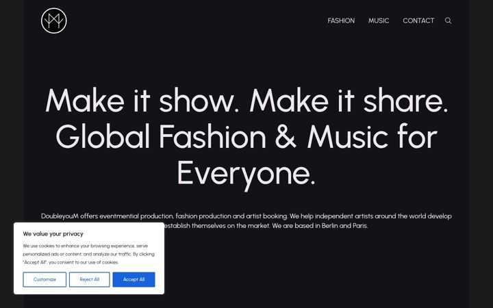 Screenshot of doubleyoum.com