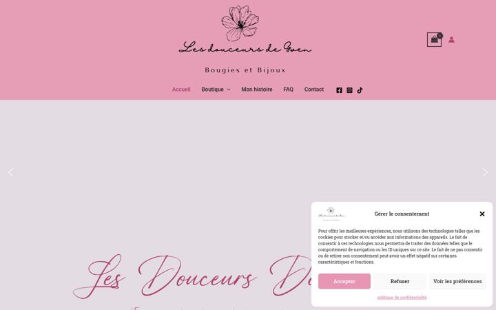 Captura de pantalla de douceurs-de-gwen.fr