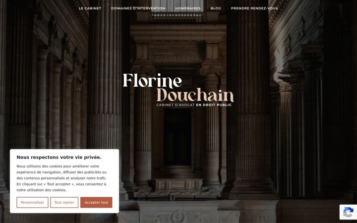 Screenshot of douchain-avocat.fr