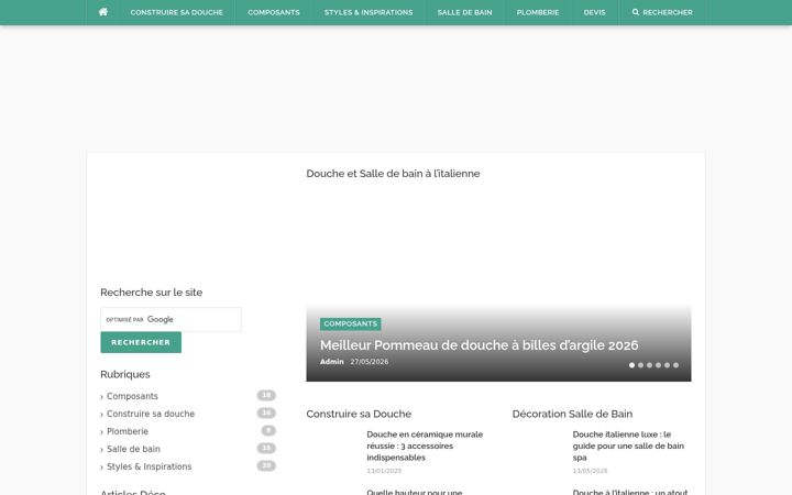 Screenshot of douche-italienne.net