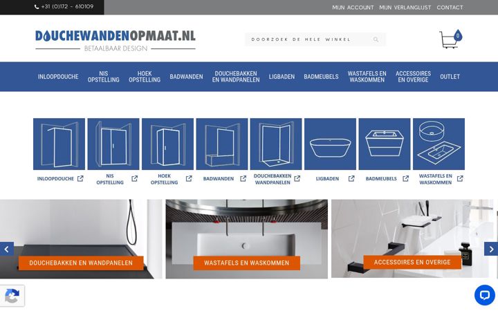 Screenshot of douchewandenopmaat.nl