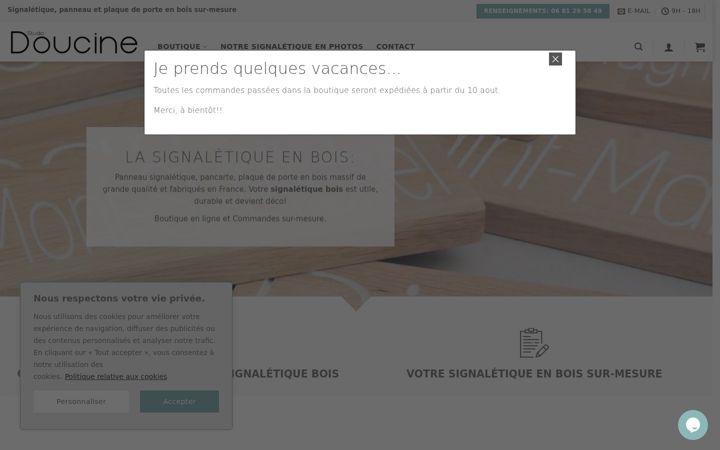 Captura de pantalla de doucine.fr