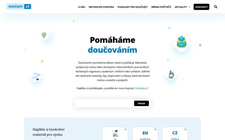 Screenshot του doucujte.cz