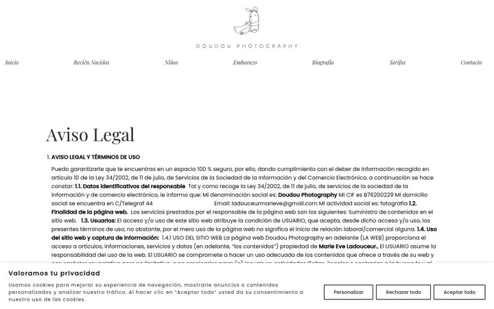 Screenshot of doudouphotography.com