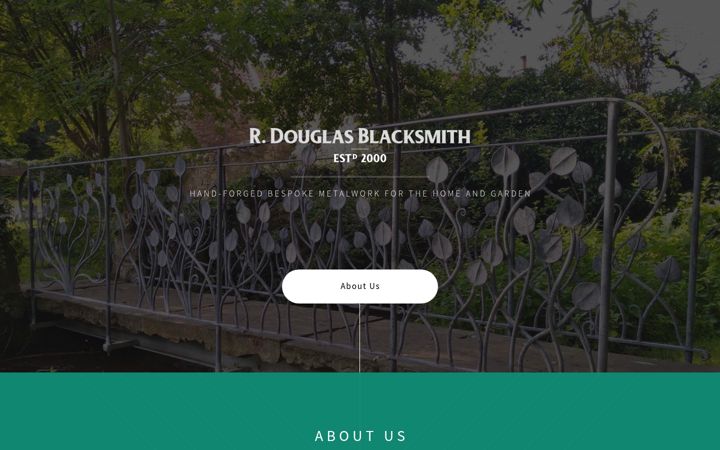 Screenshot of douglas-blacksmith.co.uk