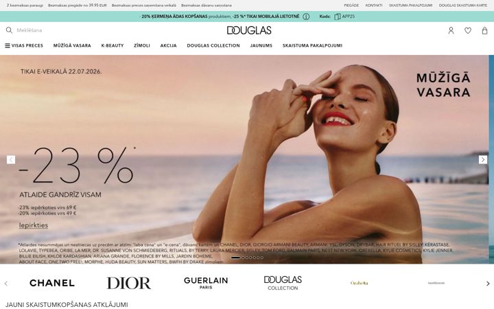 Screenshot of douglas.lv