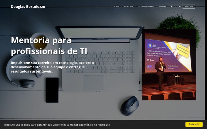 Screenshot of douglasbortolozzo.com