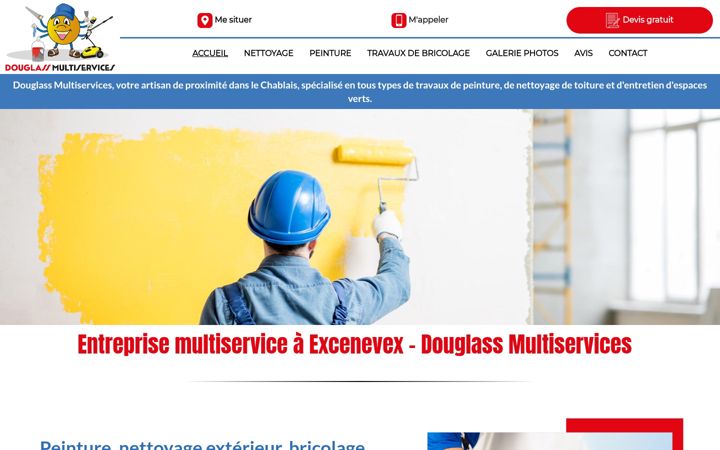 Screenshot of douglass-multiservices-chablais.fr