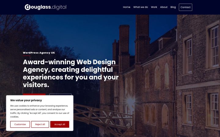 Screenshot of douglassdigital.com