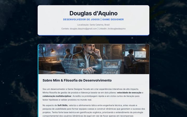 Capture d'écran de dougweb.com.br