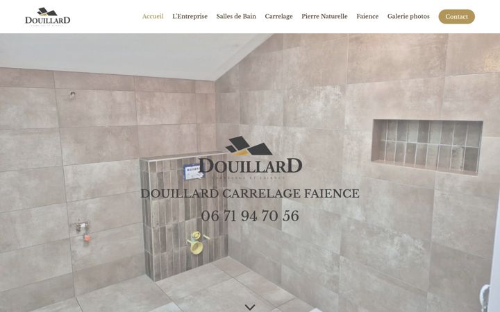 Screenshot of douillardcarrelagefaience.fr