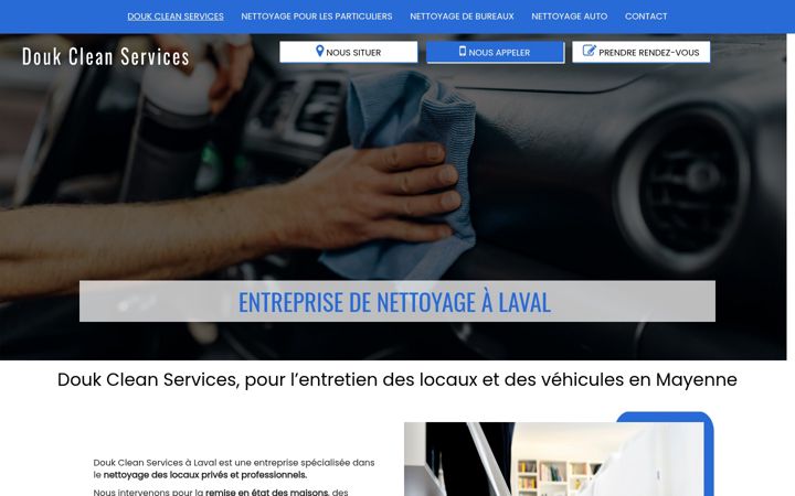 Screenshot of douk-cleanservices.fr