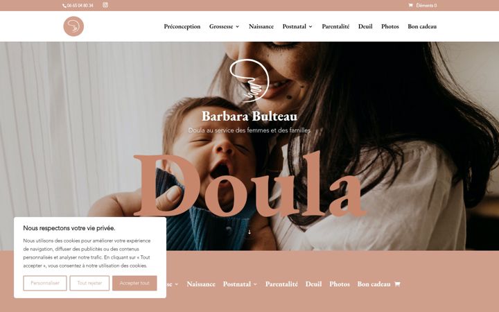 Skærmbillede af doula-barbara.fr