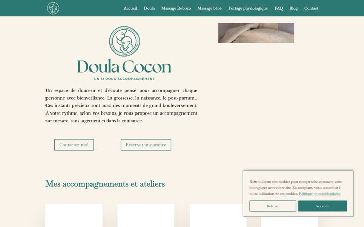 Screenshot of doulacocon.fr