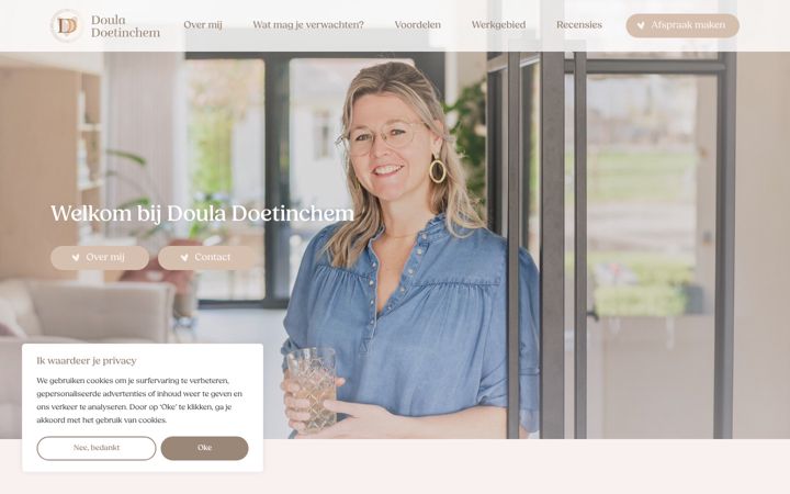 Screenshot of douladoetinchem.nl