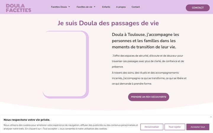 Screenshot of doulafacettes.fr