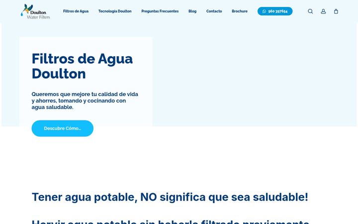 Screenshot of doulton.com.pe