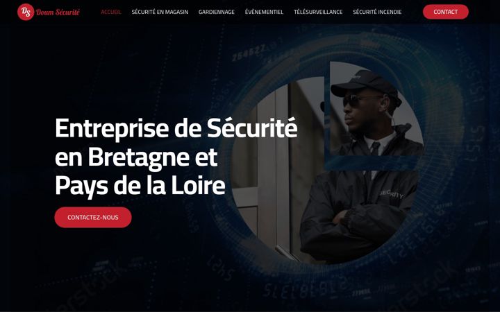 Screenshot of doumsecurite.fr