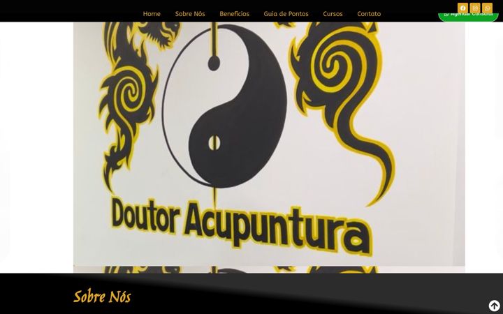 Capture d'écran de doutoracupunturabrasil.com.br