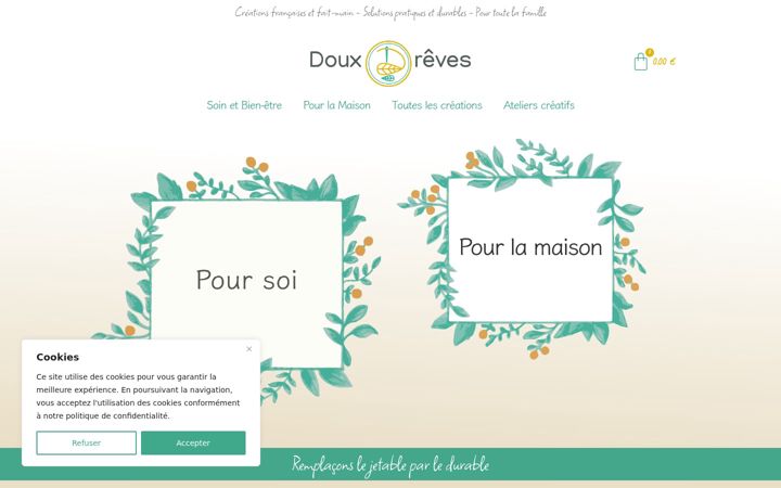 Captura de pantalla de douxreves.fr