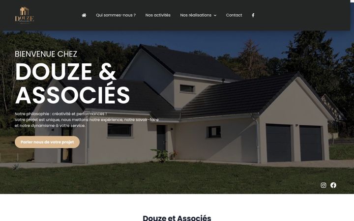 Captura de pantalla de douzeetassocies.fr
