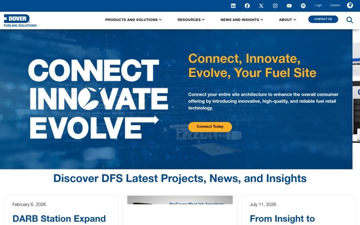 Screenshot of doverfuelingsolutions.com