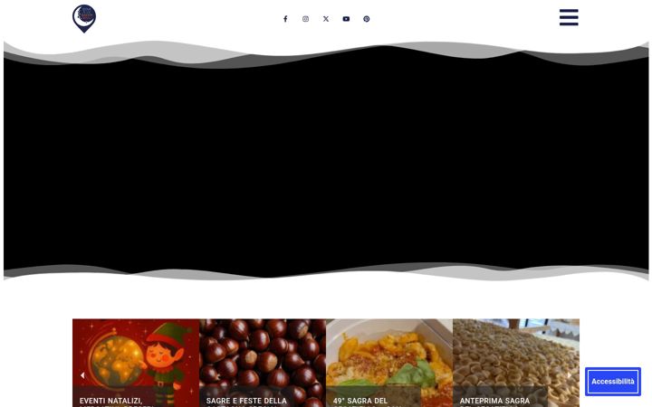Screenshot of dovesivaquestasera.it