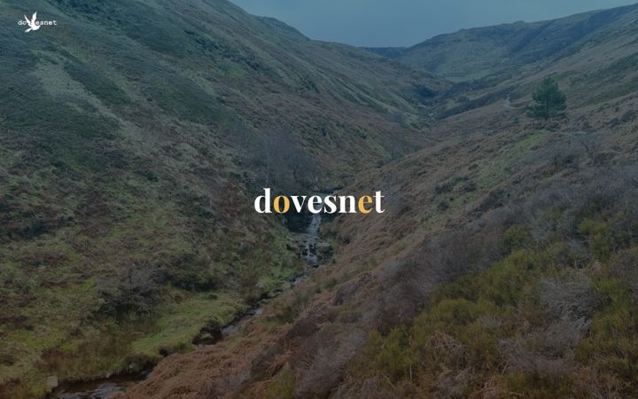Screenshot of dovesnet.co.uk