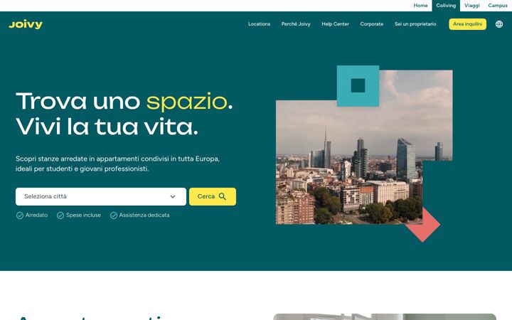 Screenshot of dovevivo.it