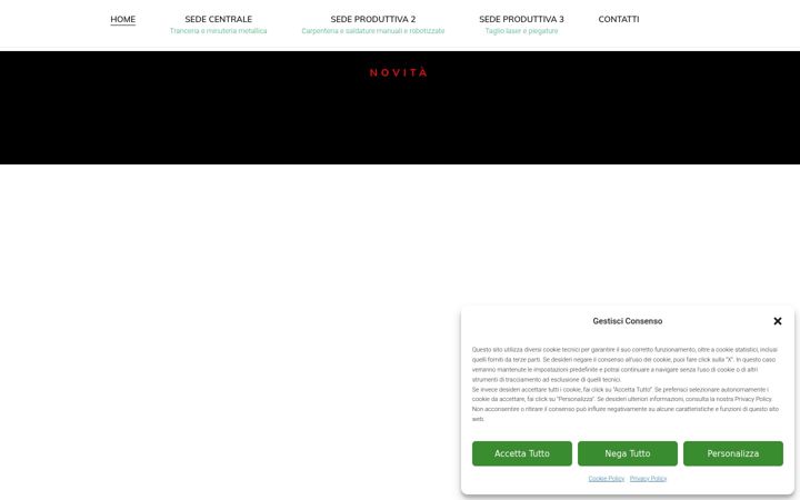 Screenshot of dovipsrl.it