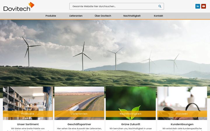 Screenshot of dovitech.de