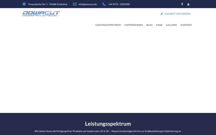 Snímek obrazovky dowacut.de