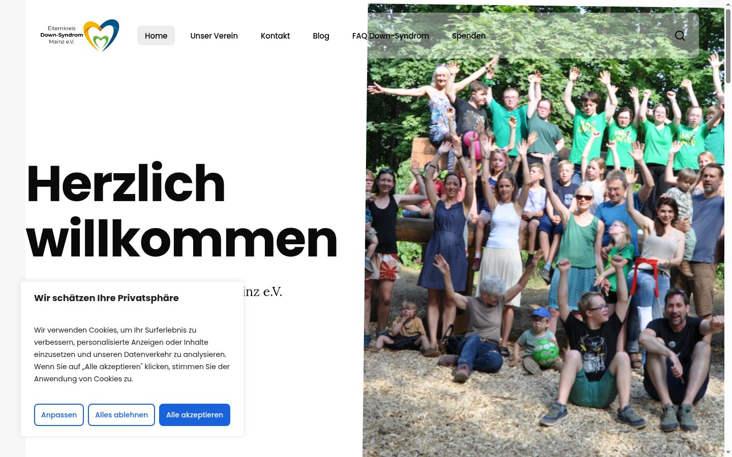 Sutikimo reklamjuostės, rodytos prieš bet kokią sąveiką, ekrano kopija