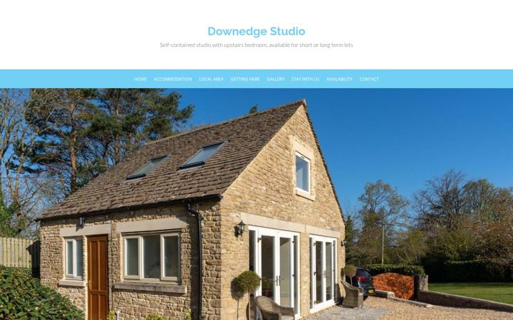 Snímek obrazovky downedge-studio.co.uk