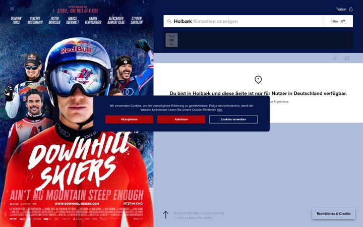 Screenshot of downhill-skiers.de