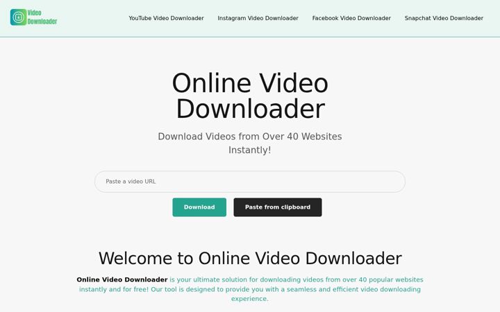 Screenshot of downloader.run