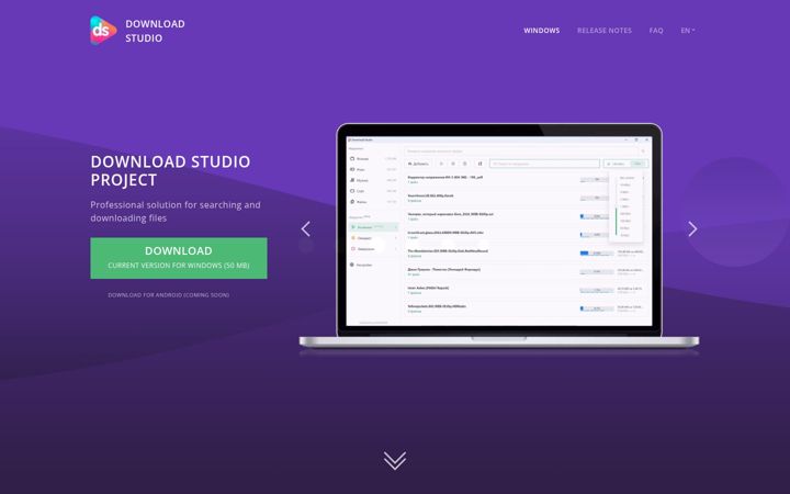 Screenshot of downloadstudio.net